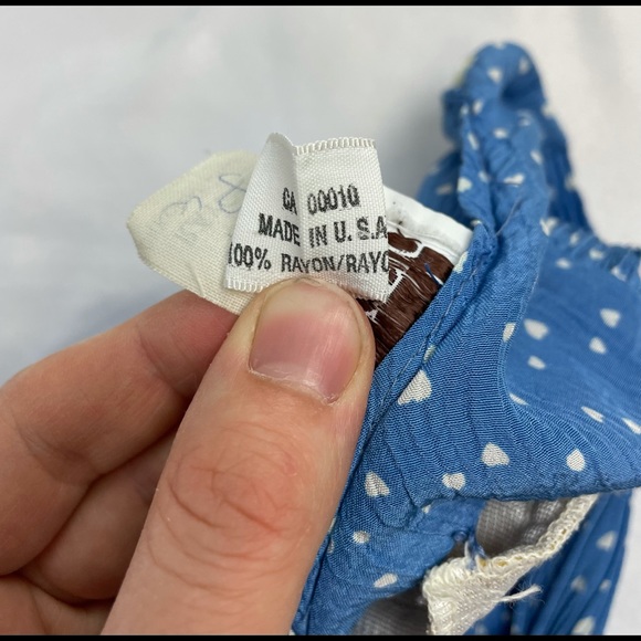 Vintage Heart Print Dress - Picture 8 of 9